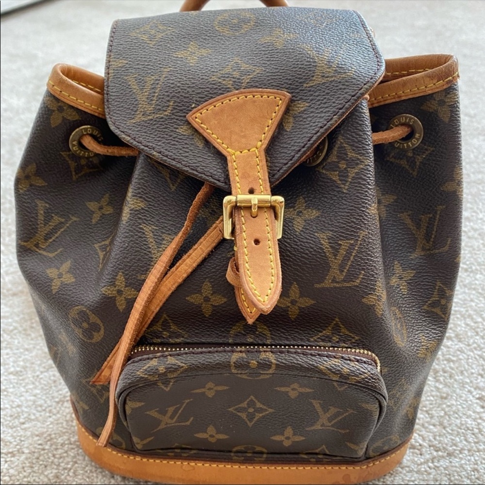 Louis Vuitton Montsouris PM mini back pack